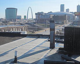 Commercial Flat Roof Service in St. Louis, Flat Roof Repair & Replacement