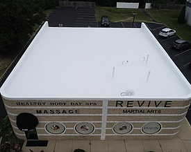 After flat roofing services 